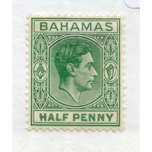 66 - BAHAMAS 1938 - 52 ½d green showing the 