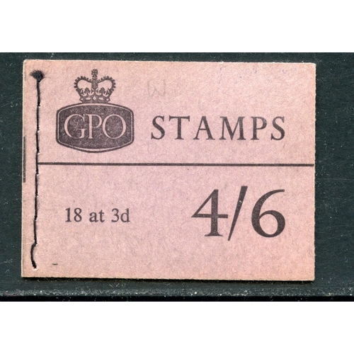 979 - BOOKLETS 1962 (AUG) 4/6 violet complete. SG L33. Cat £40.