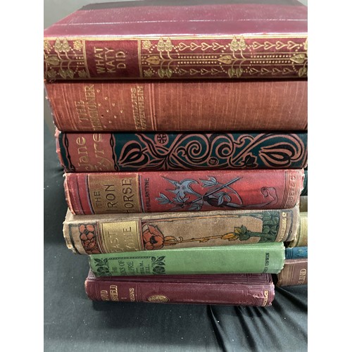 113 - collection of antique books