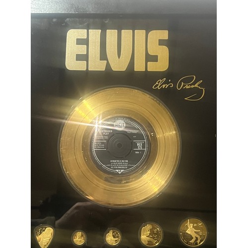 254 - Elvis Presley VIP SET no. 36/199 gold record and sovereigns from London Mint office
A unique opportu... 