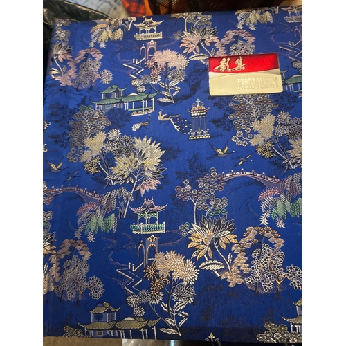 264 - Oriental lacquered photo albums + 1 other