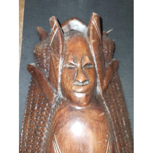 348 - large african mask