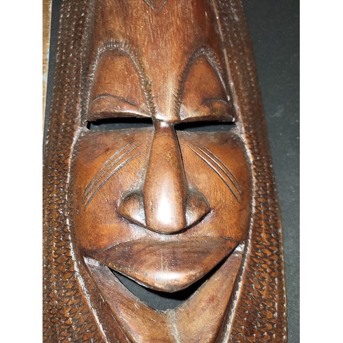 348 - large african mask