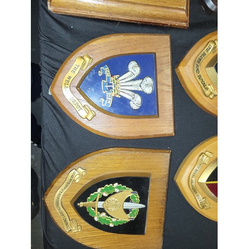 434 - military plaques