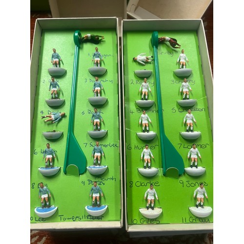 493 - subbuteo continental set plus extra teams and accesories