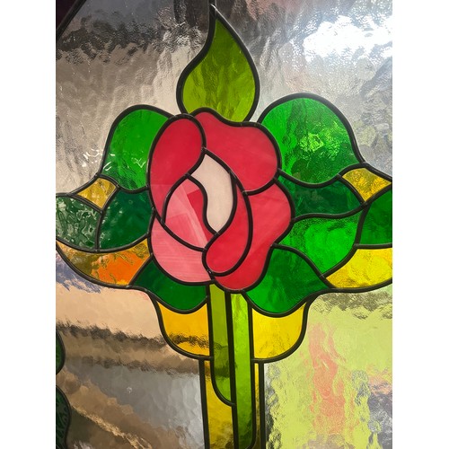 542A - large stained glass panel came out of a funeral home in Ingleby Barwick.
178cm x 73cm
collection onl... 