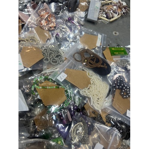 405A - Tub of custom jewellery all individually bagged and tagged