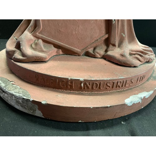 329 - Raleigh industries counter top advertising statue 60cm