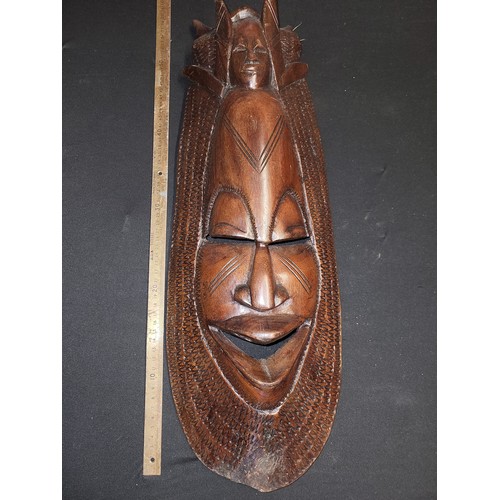 348 - large african mask