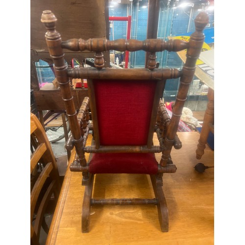 77 - american childrens rocking chair