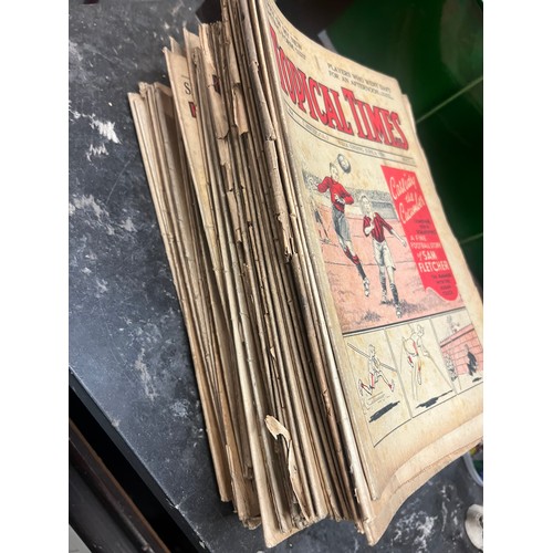 250 - topical times approx 50 issues 1933 to 1937
football and other sports news