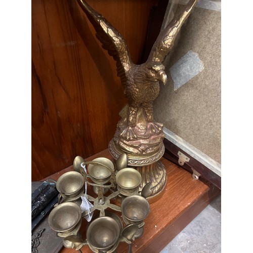 288 - collection of brass and other metalwares