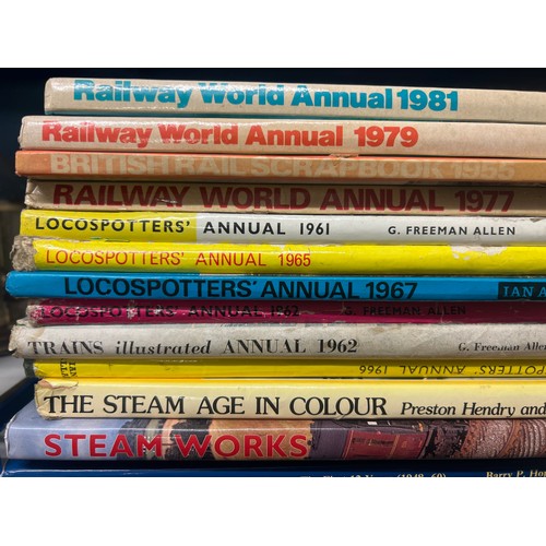 364 - collection of railway books