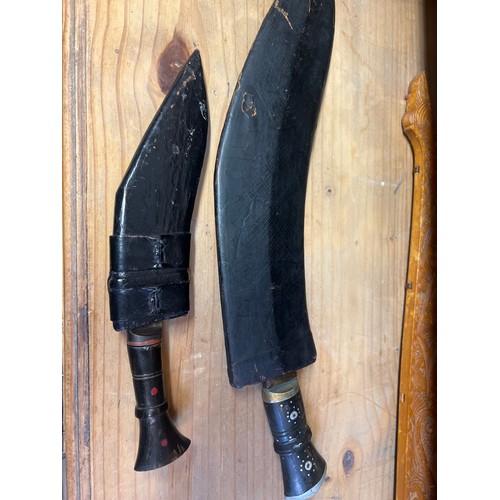 328 - 2 x kukri knives