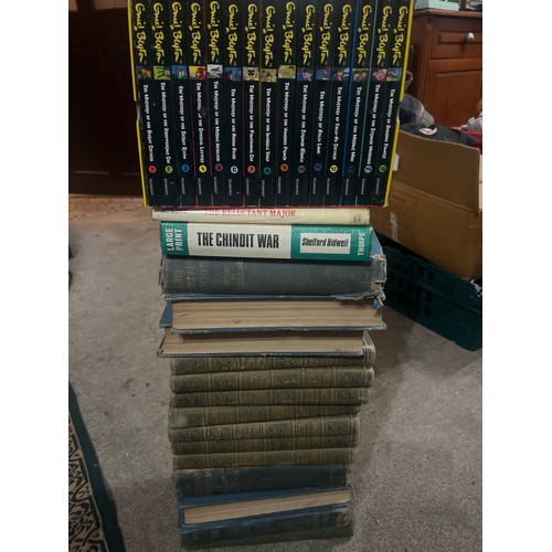 292 - crate of vintage books