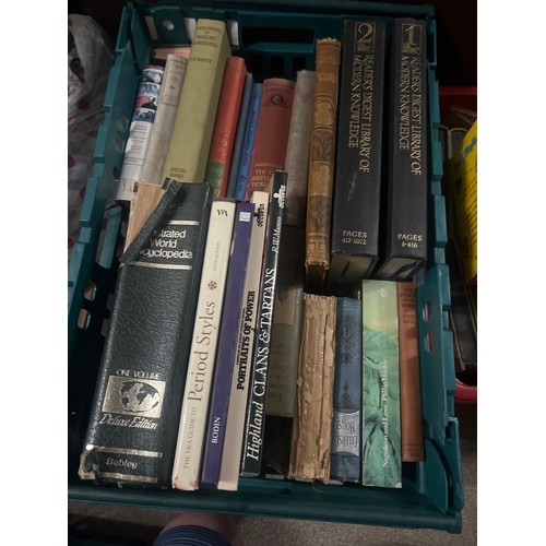 293 - crate of books