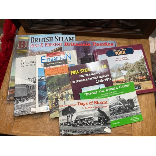 9 x railway books