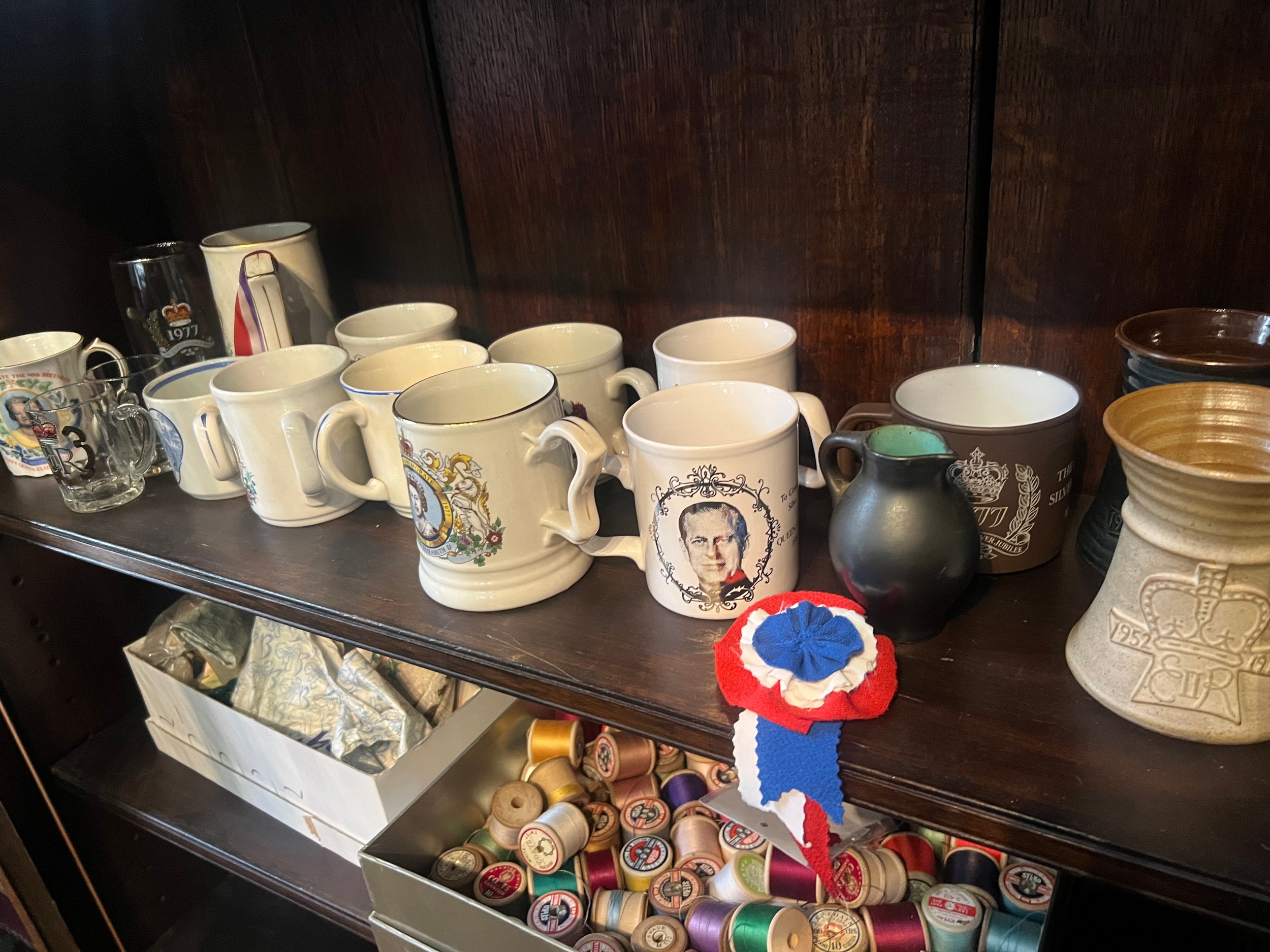 collection of royal memrobilia