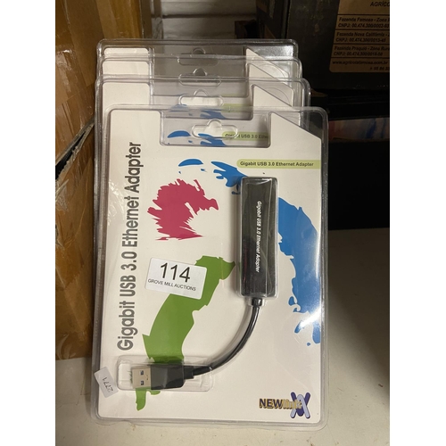 114 - 7 GIGABIT ETHERNET ADAPTER (NEW)