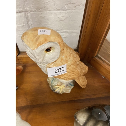 280 - ROYAL DOULTON OWL FIGURE