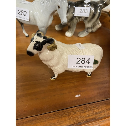 284 - BESWICK SHEEP FIGURE