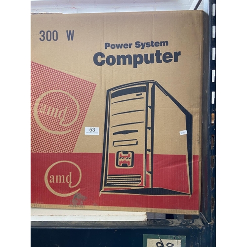 53 - BOXED PC TOWER