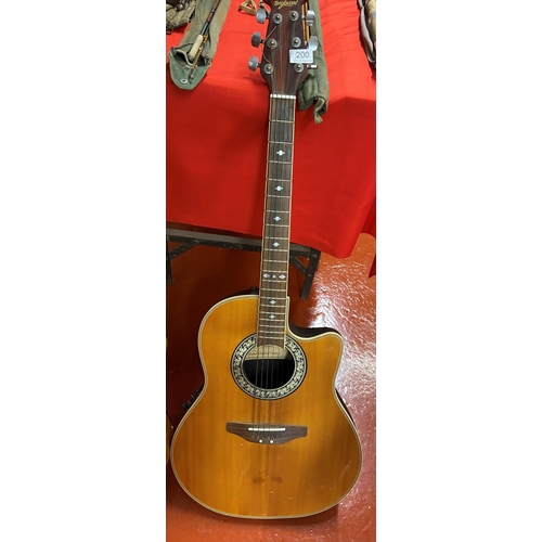 200 - TANGLEWOOD ELECTRIC/ACOUSTIC GUITAR