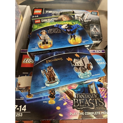 64 - 4 BOXED LEGO SETS