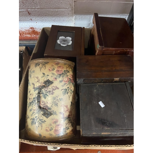 79 - BOX OF VINTAGE BOXES