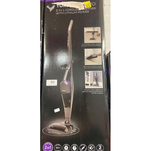 86 - RUSSELL HOBBS TURBO VAC (A/F)