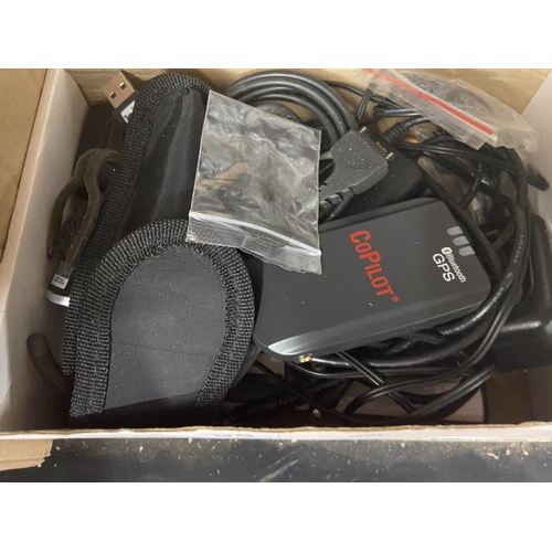 95 - BOX OF BLUETOOTH ACCESSORIES (A/F)