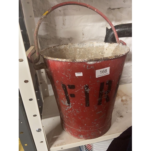 168 - VINTAGE FIRE BUCKET