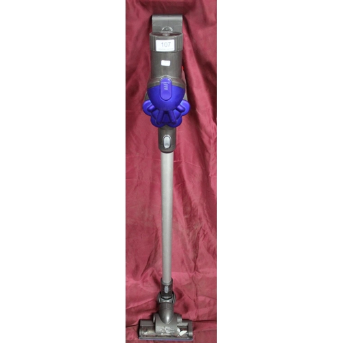 107 - DYSON HANDHELD HOOVER (A/F)