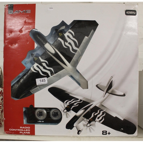 145 - BOXED RC PLANE