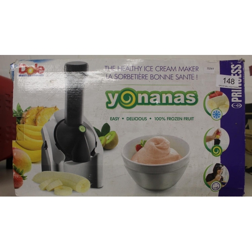 148 - BOXED DOLE YOGURT MAKER