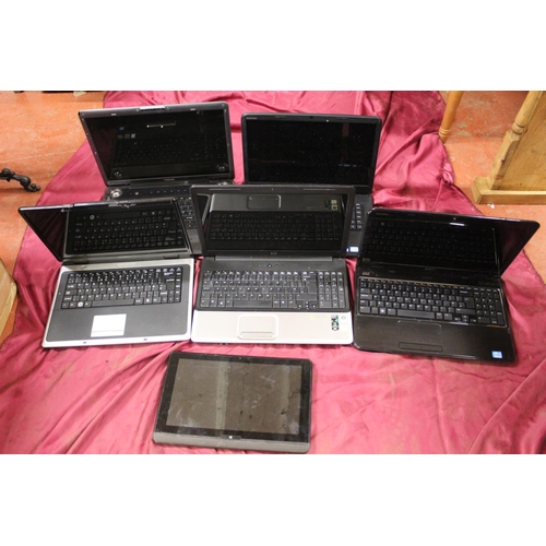 179 - 6 LAPTOPS (A/F)