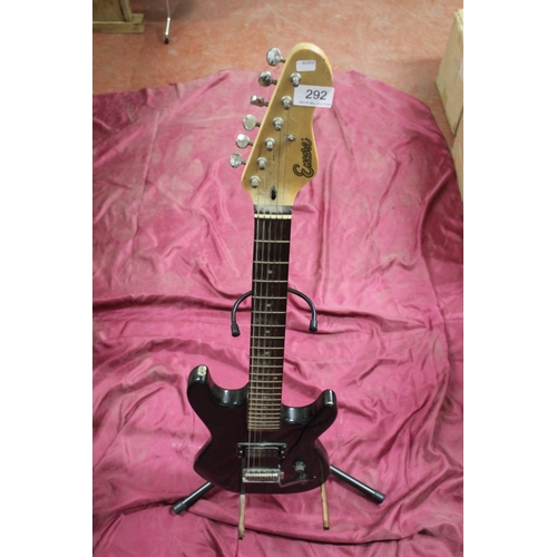 292 - ENCORE ELECTRIC GUITAR & STAND (A/F)