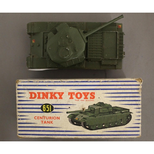 307 - BOXED DINKY CENTURION TANK 651