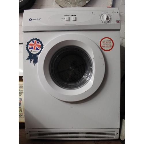 6 - WHITE KNIGHT TUMBLE DRYER (A/F)