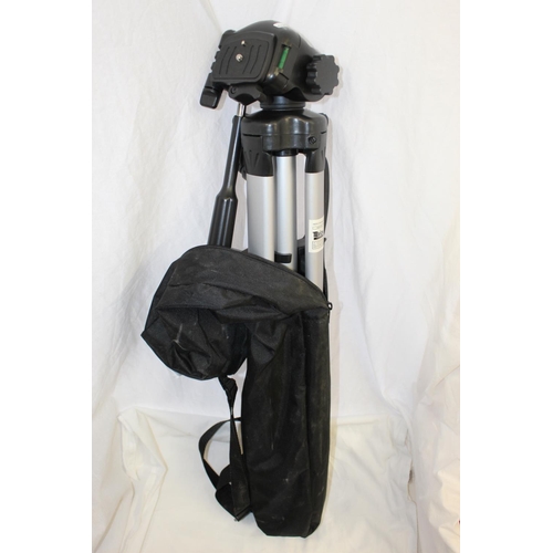 14 - CASED TEVION CAMERA TRIPOD