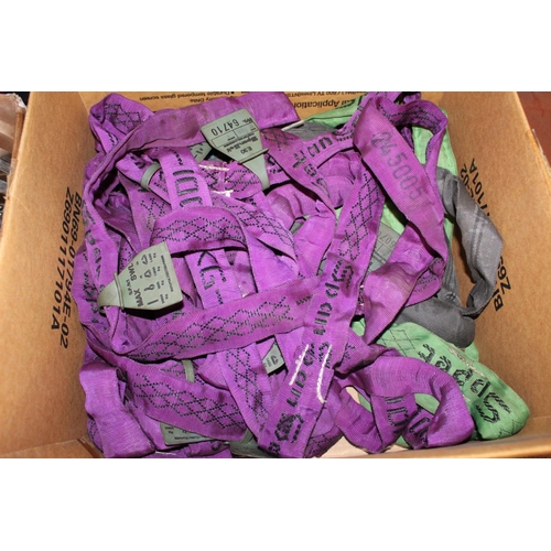 25 - BOX OF SPANSET SLINGS