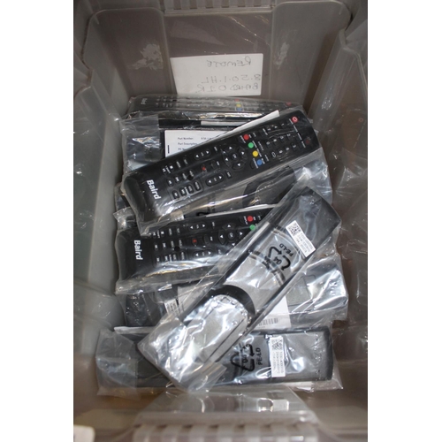 71 - BOX OF TV REMOTES (NEW)