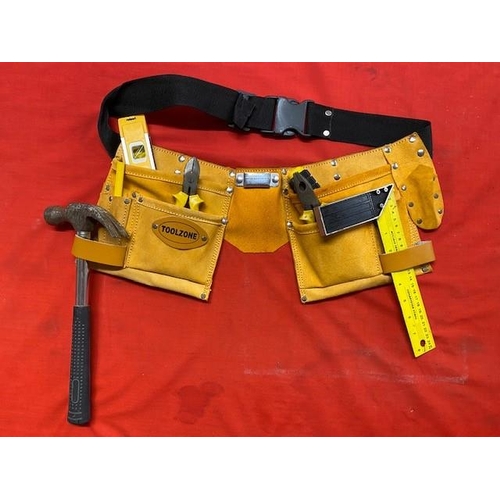 92 - TOOLZONE TOOLBELT & TOOLS(NEW)