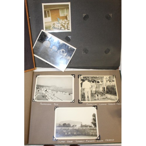 179 - 2 VINTAGE PHOTO ALBUMS & SOME PHOTOS