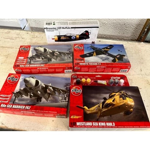 72 - 5 BOXED AIRFIX MODELS(AS NEW)