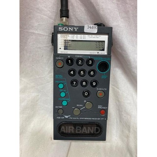 469 - SONY AIRBAND VINTAGE WALKIE TALKIE A/F