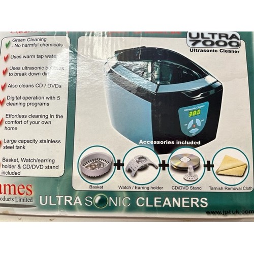 71 - BOXED ULTRA SONIC CLEANER (A/F)