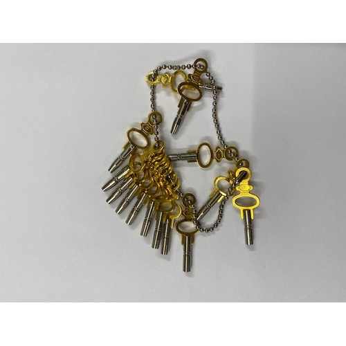 269 - 12 POCKET WATCH KEYS