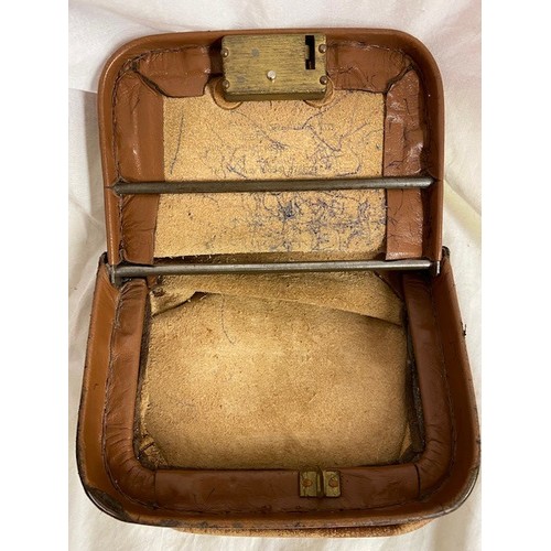 289 - VINTAGE LOCKABLE NATWEST BANK SATCHEL WITH KEY (No. B5764)