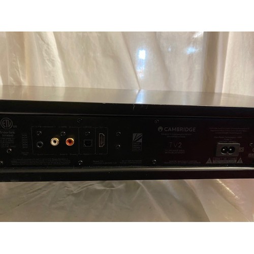 438 - CAMBRIDGE AUDIO BLUETOOTH TV SPEAKER A/F